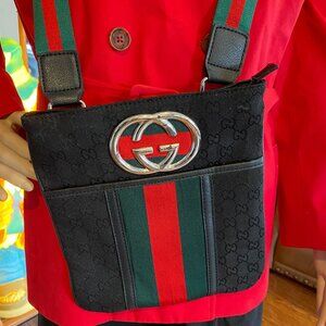 Black Crossbody Fashion Bag